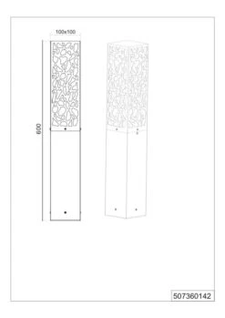 Trio Außenstehlampe Cooper 13 Trio Außenstehlampe Cooper -Lichtwelt Verkauf FJPG S700 100