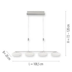 LED-Pendelleuchte Q-Etienne 21 LED-Pendelleuchte Q-Etienne -Lichtwelt Verkauf FJPG S700 1266