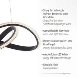 LED-Pendelleuchte Brilla -Lichtwelt Verkauf FJPG S700 1695