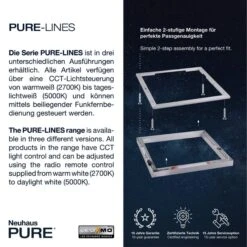 LED-Deckenleuchte Pure Lines 15 LED-Deckenleuchte Pure Lines -Lichtwelt Verkauf FJPG S700 2171