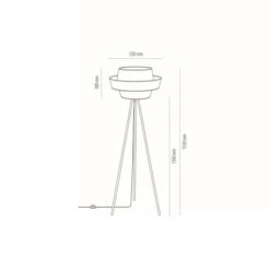 Stehlampe Preto -Lichtwelt Verkauf FJPG S700 2510