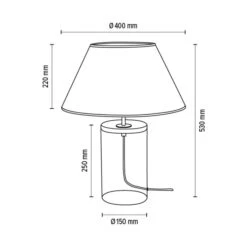 Tischleuchte Vaso -Lichtwelt Verkauf FJPG S700 2653