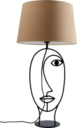 Tischleuchte Face Wire Nature -Lichtwelt Verkauf FJPG S700 2772