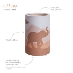 LED-Kinderlampe Scandi Savanne -Lichtwelt Verkauf FJPG S700 2911