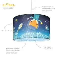 Kinderlampe Little Astronauts -Lichtwelt Verkauf FJPG S700 2927