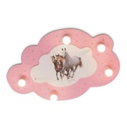 Kinderlampe Pferde