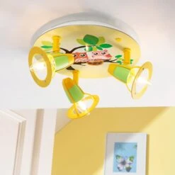 Kinderlampe Eulenfamilie -Lichtwelt Verkauf FJPG S700 2963