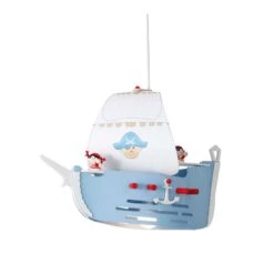 Kinderlampe Piratenschiff
