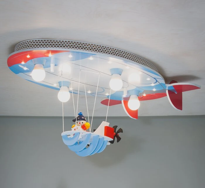 Kinderlampe Luftschiff 4 Kinderlampe Luftschiff – Bild 2