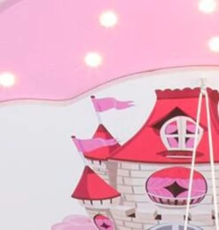 Kinderlampe Schloss Mit Einhorn -Lichtwelt Verkauf FJPG S700 3074