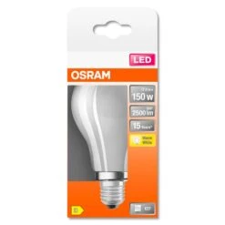 OSRAM LED-Birne Matt E27/ 15Watt/ Energie D -Lichtwelt Verkauf FJPG S700 3138