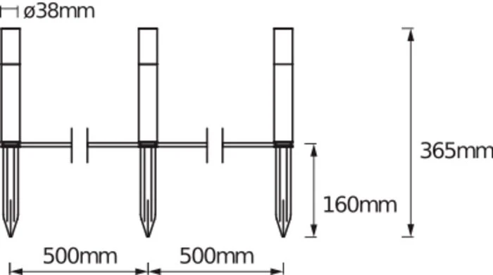 LEDVANCE Erdspieß Pole Erweiterungsset 10 LEDVANCE Erdspieß Pole Erweiterungsset – Bild 8
