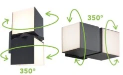 LED-Außenwandleuchte CUBA -Lichtwelt Verkauf FJPG S700 516