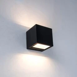 LED-Außenwandleuchte Gemini 8 LED-Außenwandleuchte Gemini -Lichtwelt Verkauf FJPG S700 77